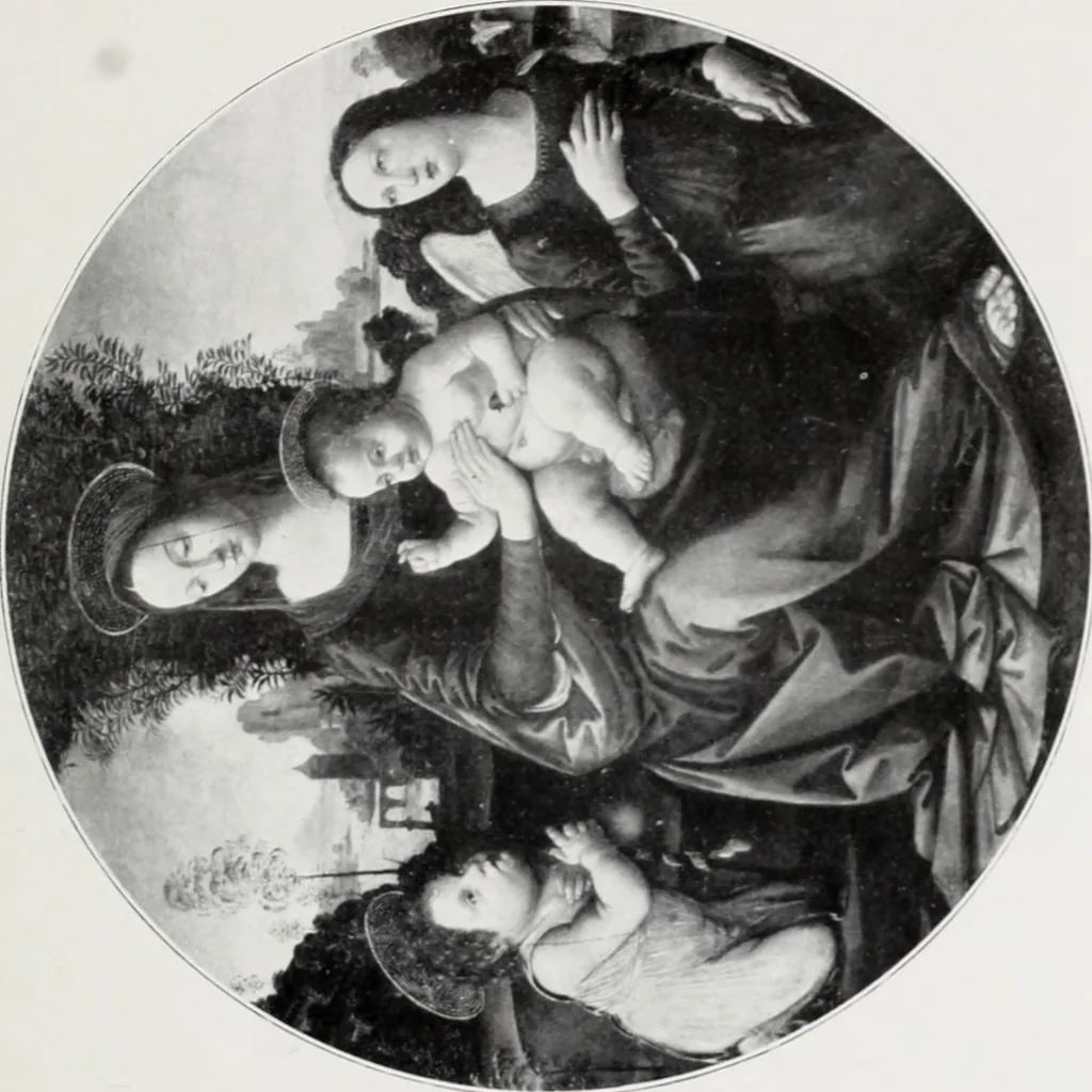 An illustration from A descriptive and illustrated catalogue of 150 paintings by old masters of the Dutch, Flemish, German, Italian, Spanish and French schools from the Kleinberger Galleries, 1911, leaf 176