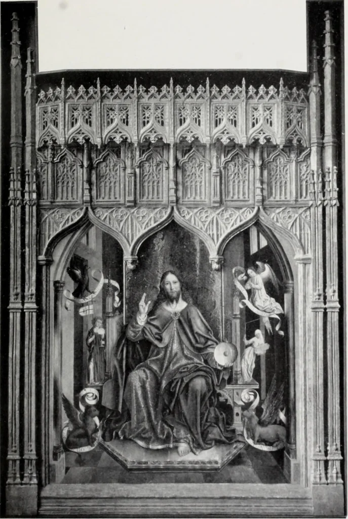 An illustration from A descriptive and illustrated catalogue of 150 paintings by old masters of the Dutch, Flemish, German, Italian, Spanish and French schools from the Kleinberger Galleries, 1911, leaf 188