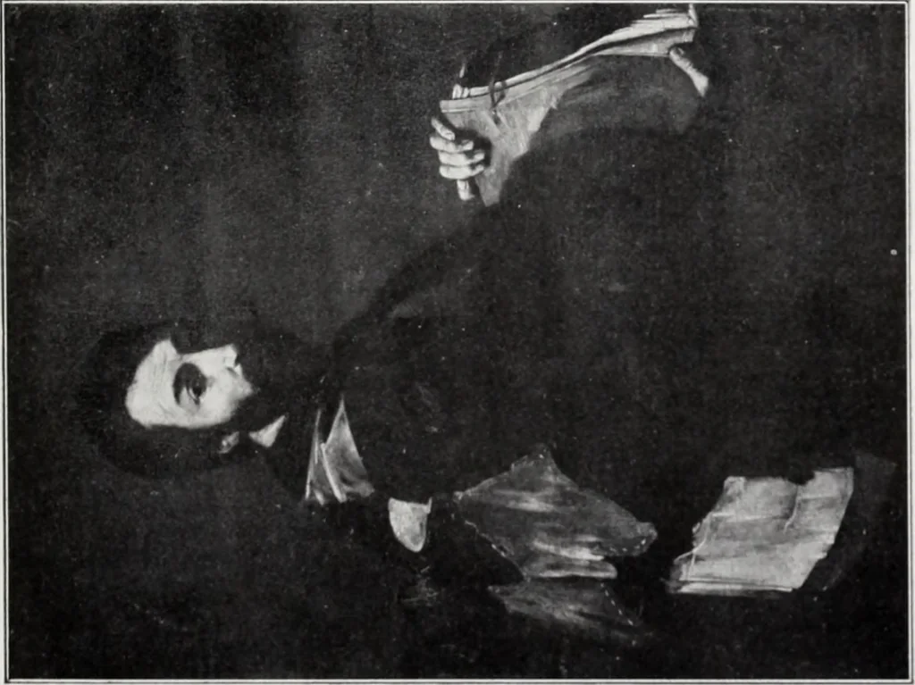 An illustration from A descriptive and illustrated catalogue of 150 paintings by old masters of the Dutch, Flemish, German, Italian, Spanish and French schools from the Kleinberger Galleries, 1911, leaf 190