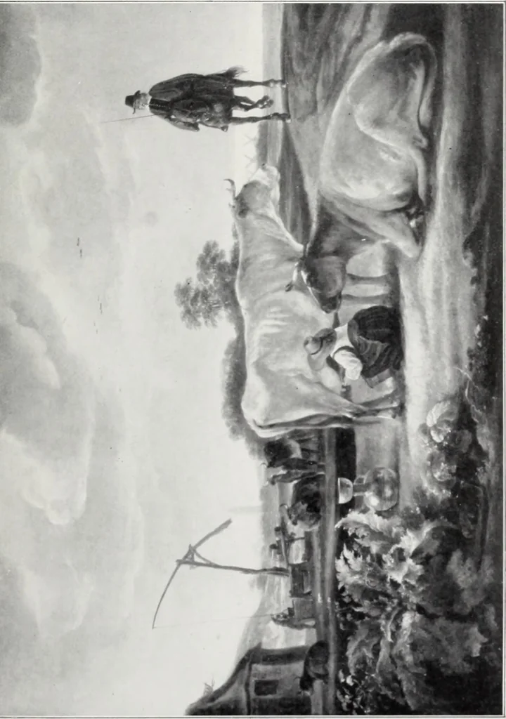 An illustration from A descriptive and illustrated catalogue of 150 paintings by old masters of the Dutch, Flemish, German, Italian, Spanish and French schools from the Kleinberger Galleries, 1911, leaf 28