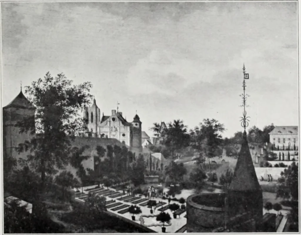 An illustration from A descriptive and illustrated catalogue of 150 paintings by old masters of the Dutch, Flemish, German, Italian, Spanish and French schools from the Kleinberger Galleries, 1911, leaf 50