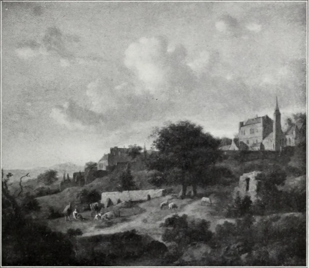 An illustration from A descriptive and illustrated catalogue of 150 paintings by old masters of the Dutch, Flemish, German, Italian, Spanish and French schools from the Kleinberger Galleries, 1911, leaf 52