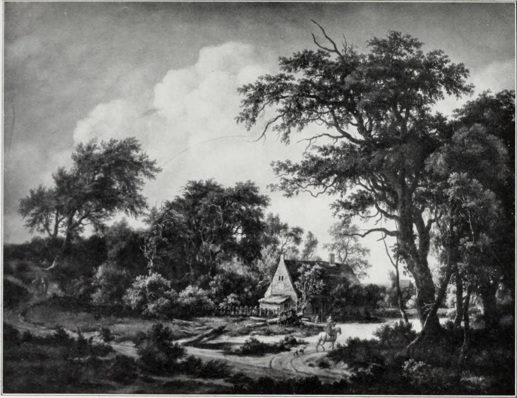 An illustration from A descriptive and illustrated catalogue of 150 paintings by old masters of the Dutch, Flemish, German, Italian, Spanish and French schools from the Kleinberger Galleries, 1911, leaf 54