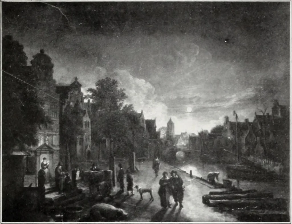 An illustration from A descriptive and illustrated catalogue of 150 paintings by old masters of the Dutch, Flemish, German, Italian, Spanish and French schools from the Kleinberger Galleries, 1911, leaf 68