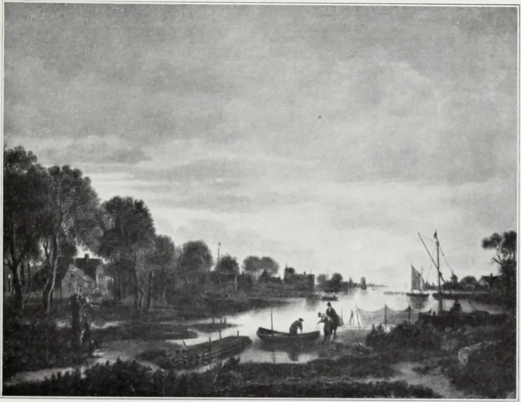 An illustration from A descriptive and illustrated catalogue of 150 paintings by old masters of the Dutch, Flemish, German, Italian, Spanish and French schools from the Kleinberger Galleries, 1911, leaf 68