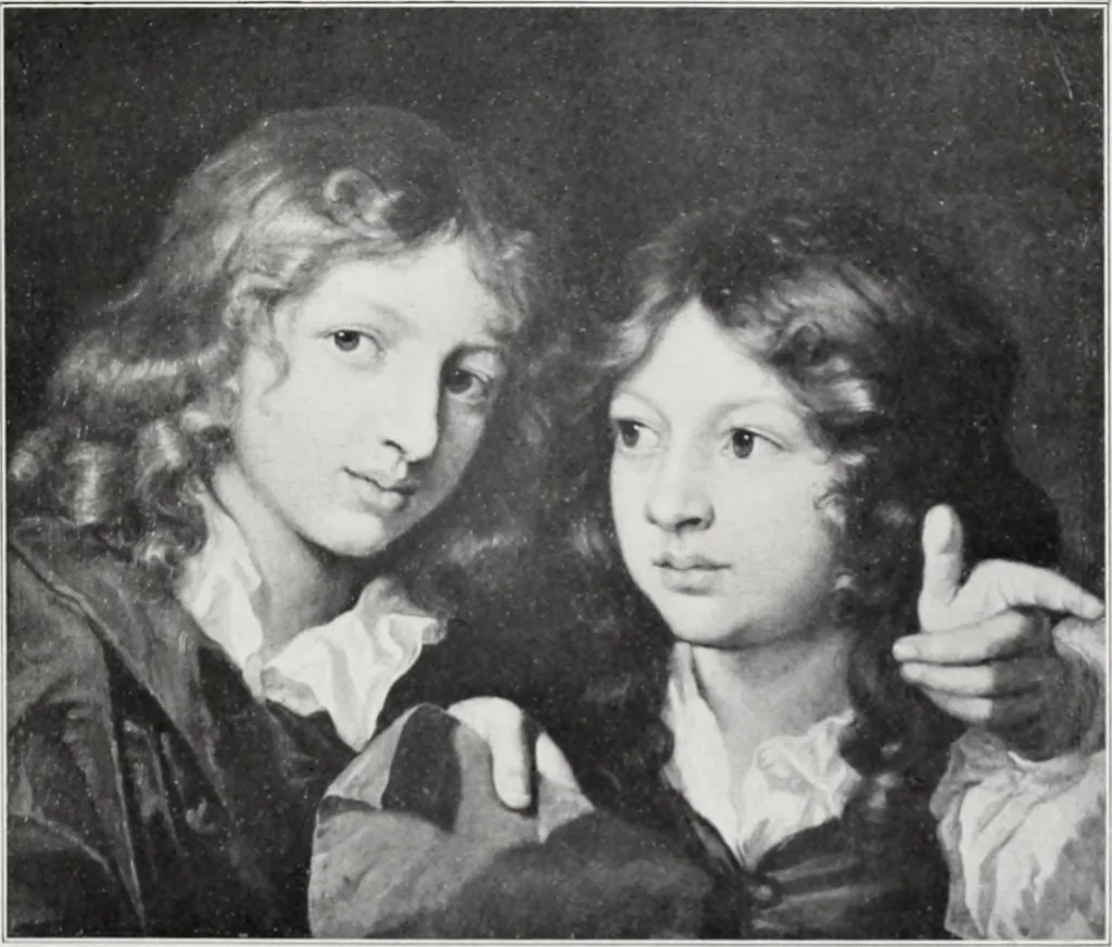 An illustration from A descriptive and illustrated catalogue of 150 paintings by old masters of the Dutch, Flemish, German, Italian, Spanish and French schools from the Kleinberger Galleries, 1911, leaf 70