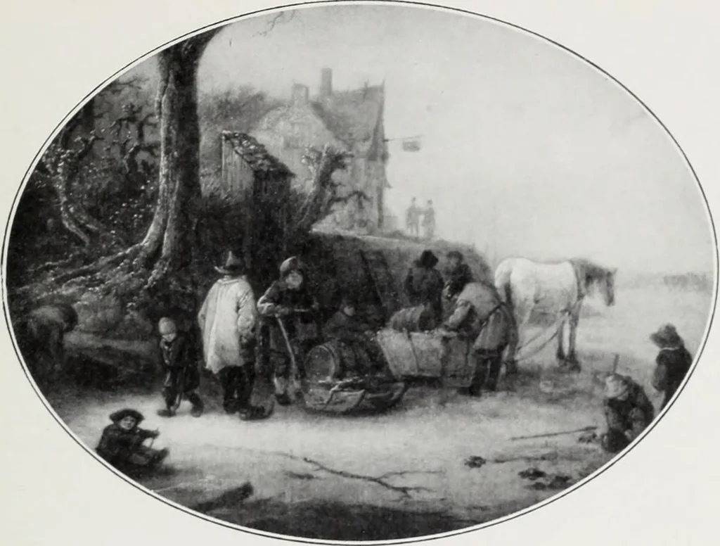 An illustration from A descriptive and illustrated catalogue of 150 paintings by old masters of the Dutch, Flemish, German, Italian, Spanish and French schools from the Kleinberger Galleries, 1911, leaf 76