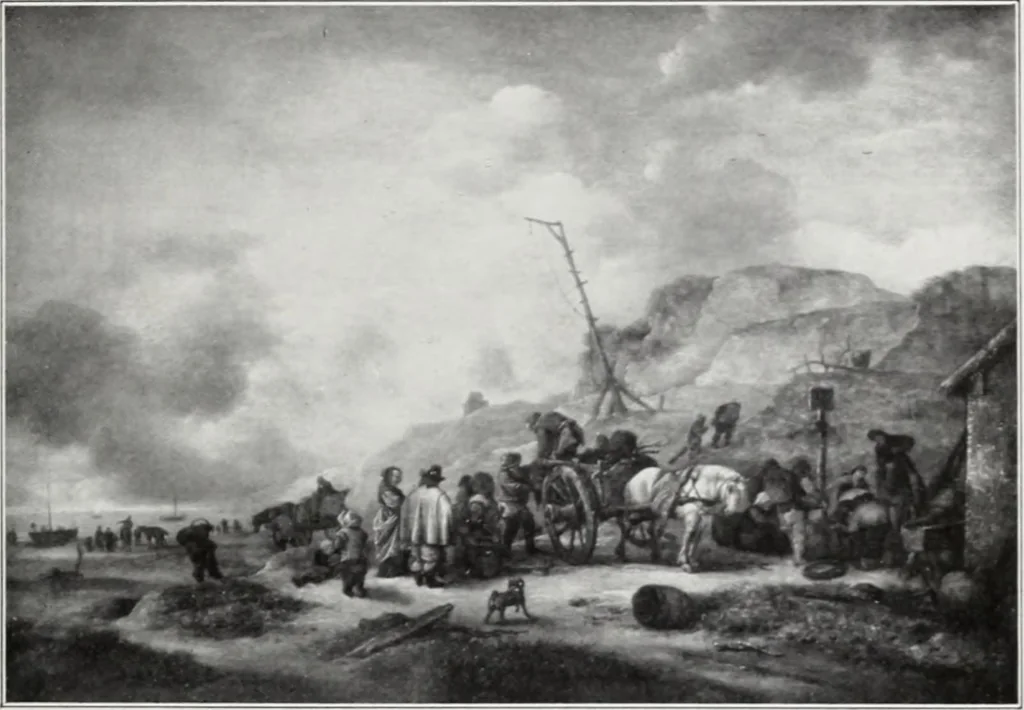 An illustration from A descriptive and illustrated catalogue of 150 paintings by old masters of the Dutch, Flemish, German, Italian, Spanish and French schools from the Kleinberger Galleries, 1911, leaf 78
