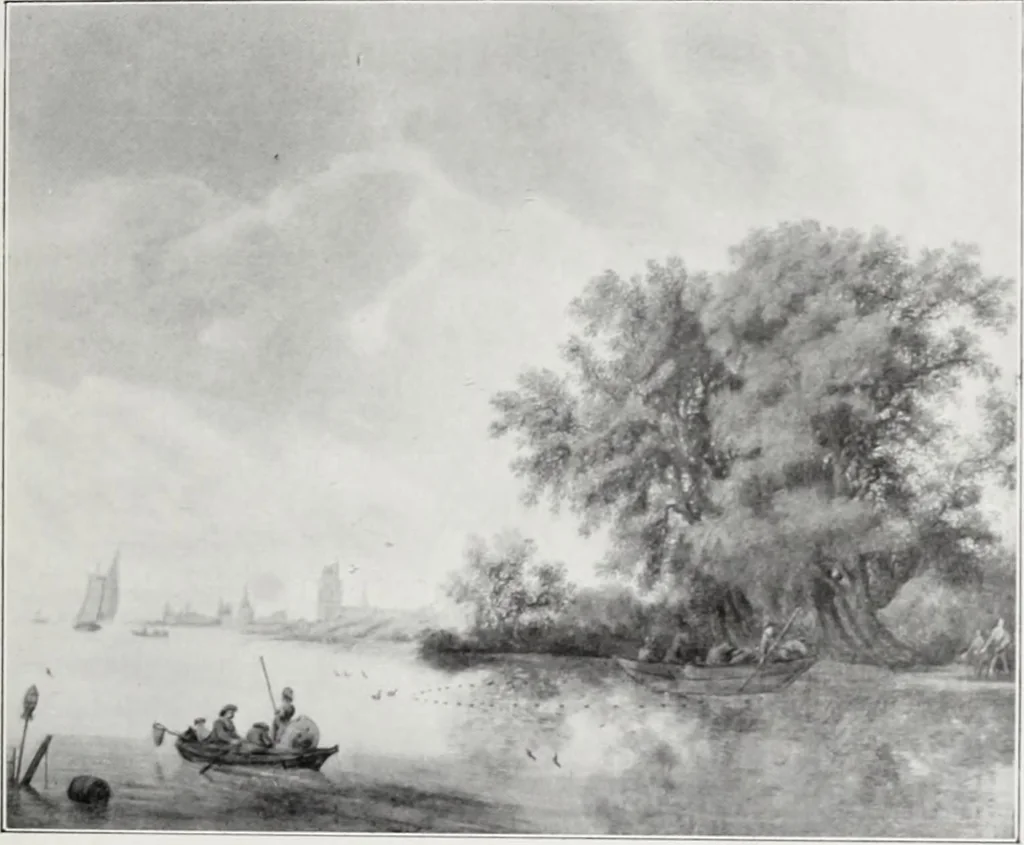 An illustration from A descriptive and illustrated catalogue of 150 paintings by old masters of the Dutch, Flemish, German, Italian, Spanish and French schools from the Kleinberger Galleries, 1911, leaf 92
