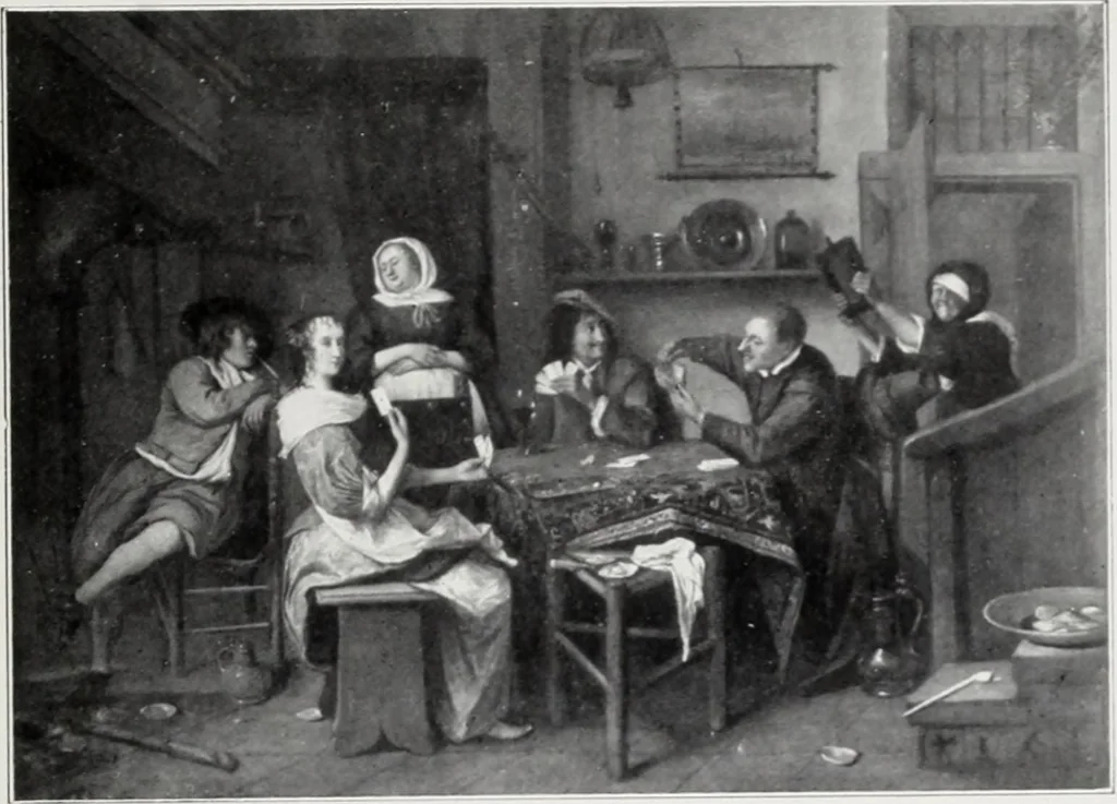 An illustration from A descriptive and illustrated catalogue of 150 paintings by old masters of the Dutch, Flemish, German, Italian, Spanish and French schools from the Kleinberger Galleries, 1911, leaf 98
