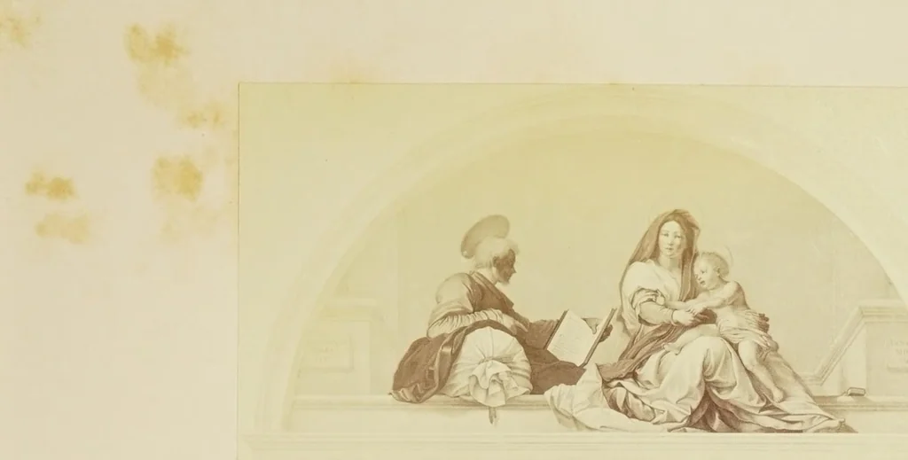 An illustration from Descriptive notice of the drawings and publications of the Arundel Society : from 1849 to 1868 inclusive : illustrated by photographs from all the publications, arranged in the order of their issue, 1869, leaf 127