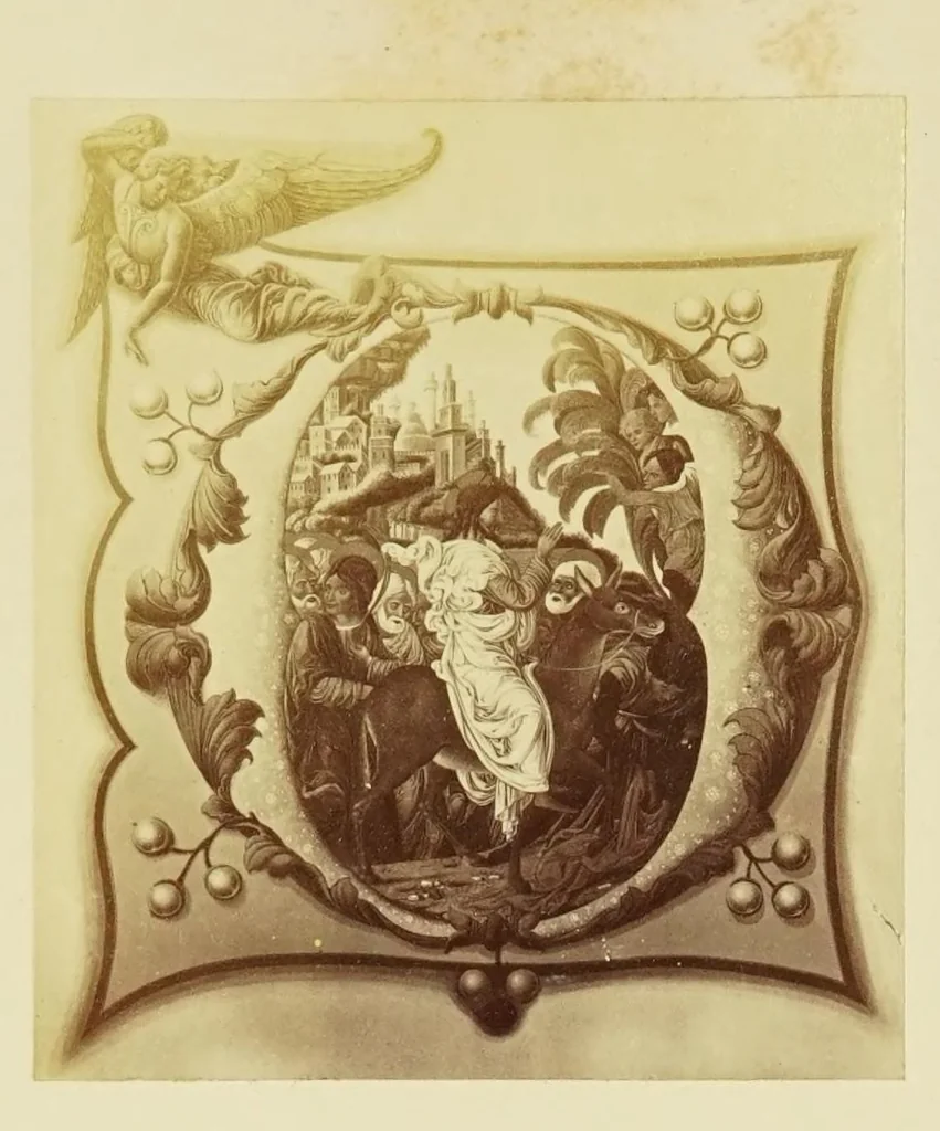 An illustration from Descriptive notice of the drawings and publications of the Arundel Society : from 1849 to 1868 inclusive : illustrated by photographs from all the publications, arranged in the order of their issue, 1869, leaf 144