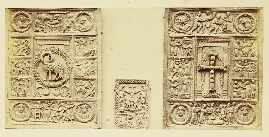 An illustration from Descriptive notice of the drawings and publications of the Arundel Society : from 1849 to 1868 inclusive : illustrated by photographs from all the publications, arranged in the order of their issue, 1869, leaf 50