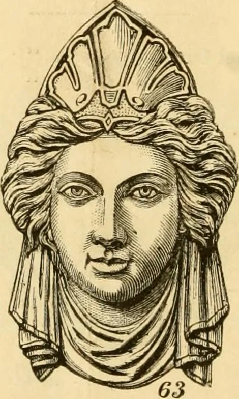 An illustration from Descriptive price list of patented artificial wood ornaments, for furniture manufacturers, architects, builders, interior decorators, stair builders, car builders, organ manufacturers, steamboat builders, etc. etc., 1871, leaf 9