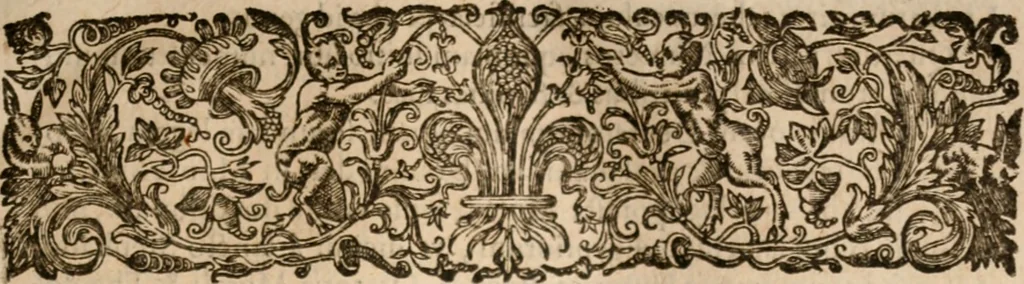 An illustration from De scriptoribvs ecclesiasticis liber vnvs, cvm adivnctis indicibvs vndecim, & breui chronologia ab orbe condito vsque ad annum M.DC.XII .., 1613, leaf 20