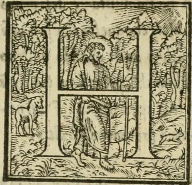 An illustration from Descrittione de i lvoghi sacri della citta di Napoli : con li fondatori di essi, reliqvie, sepoltvre, et epitaphii scelti che in qvelle si ritrovano ..., 1560, leaf 166