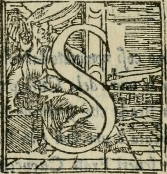 An illustration from Descrittione de i lvoghi sacri della citta di Napoli : con li fondatori di essi, reliqvie, sepoltvre, et epitaphii scelti che in qvelle si ritrovano ..., 1560, leaf 271