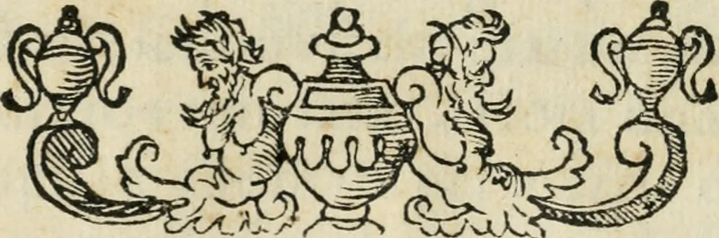 An illustration from Descrittione della festa fatta in Bologna nelle nozze de gli ill.mi sig.ri il sig. Piriteo Malvezzi et la signora donna Beatrice Orsina, il di XVIII. di novemb. M D LXXXIV, 1585, leaf 4