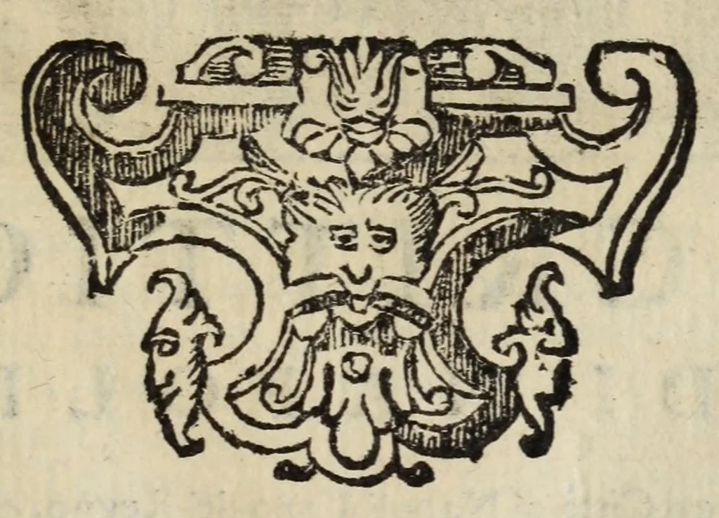 An illustration from Descrittione del Regno di Napoli : diuiso in dodeci prouincie, nella quale con breuità si tratta della fedelissima città di Napoli, e dele cose più notabili di essa, e delle città e terre più illustri del Regno, con le famiglie nobili, non solo di quella, ma dell'altre città di esso Regno : con i vescouadi, & arciuescouadi, e santi, che sono in esso ..., 1671, leaf 19