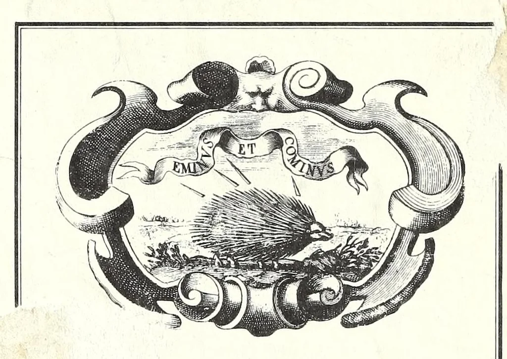 An illustration from Descrittione di diuersi ponti esistenti sopra li fiumi Nera e Teuere, con vn discorso particolare della nauigatione da Perugia a Roma, 1676, leaf 2
