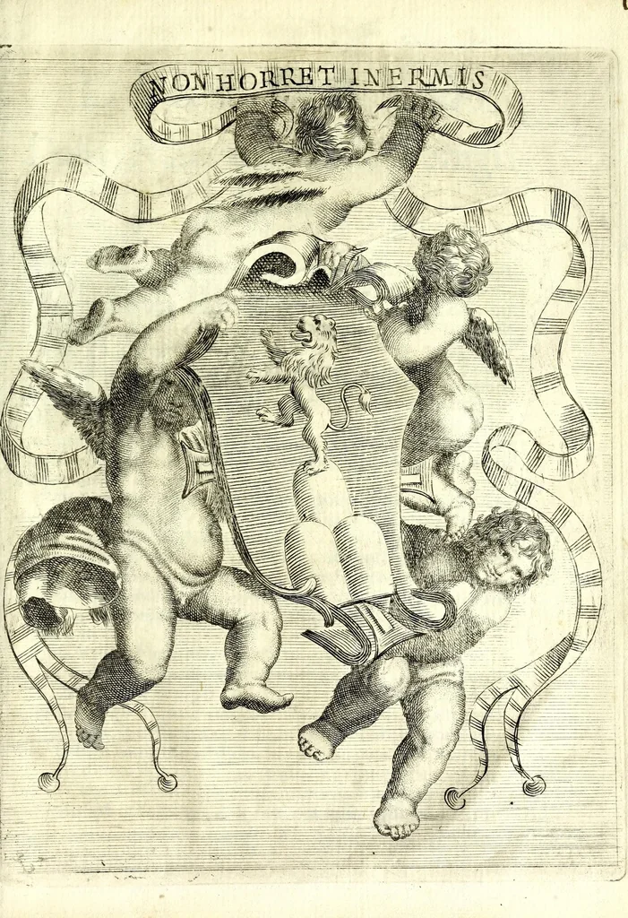 An illustration from Descrittione di diuersi ponti esistenti sopra li fiumi Nera e Teuere, con vn discorso particolare della nauigatione da Perugia a Roma, 1676, leaf 97