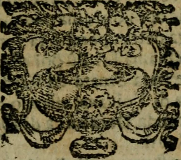 An illustration from Descrittione di Roma antica e moderna : nella quale si contengono chiese, monasterij, hospedali, compagnie, collegij e seminarij, tempij, teatri, anfiteatri, naumachie, cerchi, fori, curie, palazzi, e statue, librerie, musei, pitture, sculture, & i nomi de gli artefici : indice de'sommi pontefici, imperatori e duchi : con due copiosissime tauole, 1643, leaf 348
