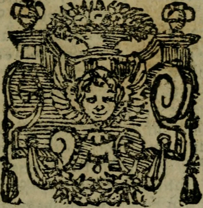 An illustration from Descrittione di Roma antica e moderna : nella quale si contengono chiese, monasterij, hospedali, compagnie, collegij e seminarij, tempij, teatri, anfiteatri, naumachie, cerchi, fori, curie, palazzi, e statue, librerie, musei, pitture, sculture, & i nomi de gli artefici : indice de'sommi pontefici, imperatori e duchi : con due copiosissime tauole, 1643, leaf 354