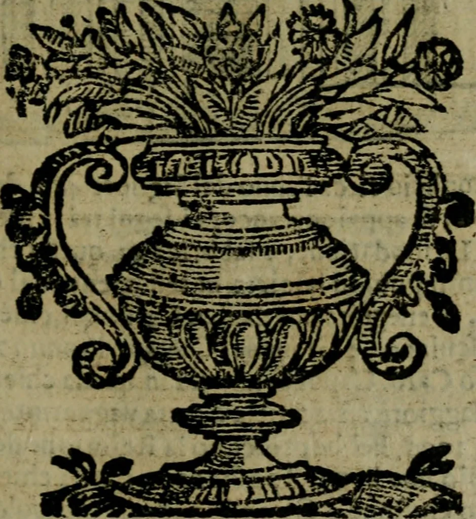 An illustration from Descrittione di Roma antica e moderna : nella quale si contengono chiese, monasterij, hospedali, compagnie, collegij e seminarij, tempij, teatri, anfiteatri, naumachie, cerchi, fori, curie, palazzi, e statue, librerie, musei, pitture, sculture, & i nomi de gli artefici : indice de'sommi pontefici, imperatori e duchi : con due copiosissime tauole, 1643, leaf 362