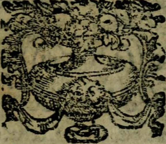 An illustration from Descrittione di Roma antica e moderna : nella quale si contengono chiese, monasterij, hospedali, compagnie, collegij e seminarij, tempij, teatri, anfiteatri, naumachie, cerchi, fori, curie, palazzi, e statue, librerie, musei, pitture, sculture, & i nomi de gli artefici : indice de'sommi pontefici, imperatori e duchi : con due copiosissime tauole, 1643, leaf 364