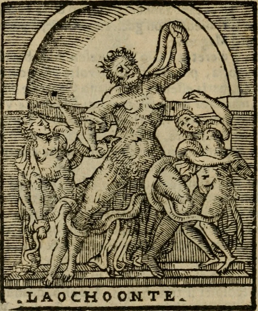 An illustration from Descrittione di Roma antica e moderna : nella quale si contengono chiese, monasterij, hospedali, compagnie, collegij e seminarij, tempij, teatri, anfiteatri, naumachie, cerchi, fori, curie, palazzi, e statue, librerie, musei, pitture, sculture, & i nomi de gli artefici : indice de'sommi pontefici, imperatori e duchi : con due copiosissime tauole, 1643, leaf 581