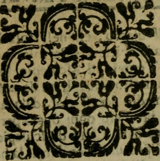 An illustration from Descrittione di Roma antica e moderna : nella quale si contengono chiese, monasterij, hospedali, compagnie, collegij e seminarij, tempij, teatri, anfiteatri, naumachie, cerchi, fori, curie, palazzi, e statue, librerie, musei, pitture, sculture, & i nomi de gli artefici : indice de'sommi pontefici, imperatori e duchi : con due copiosissime tauole, 1643, leaf 692