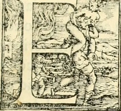 An illustration from Descrittione di tutta Italia, 1550, leaf 6