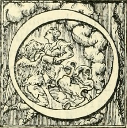 An illustration from Descrittione di tutta Italia, 1550, leaf 955