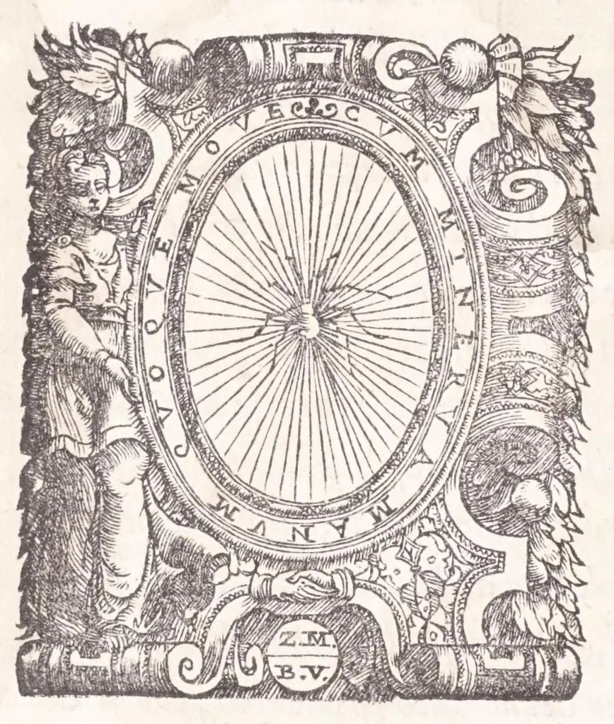 An illustration from Descrittione di tvtta Italia di F. Leandro Alberti bolognese : nella qvale si contiene il sito di essa, l'origine, & le Signorie della Città, & de i Castelli, co i nomi antichi, & moderni, i costumi de' popoli, le conditioni de i paesi : et piv, gli hvomini famosi, che l'hanno illustrata, i Monti, i Laghi, i Fiumi, le Fontane, i Bagni, le Minere; con tutte l'opere marauigliose in lei dalla Natura prodotte, 1553, leaf 1010