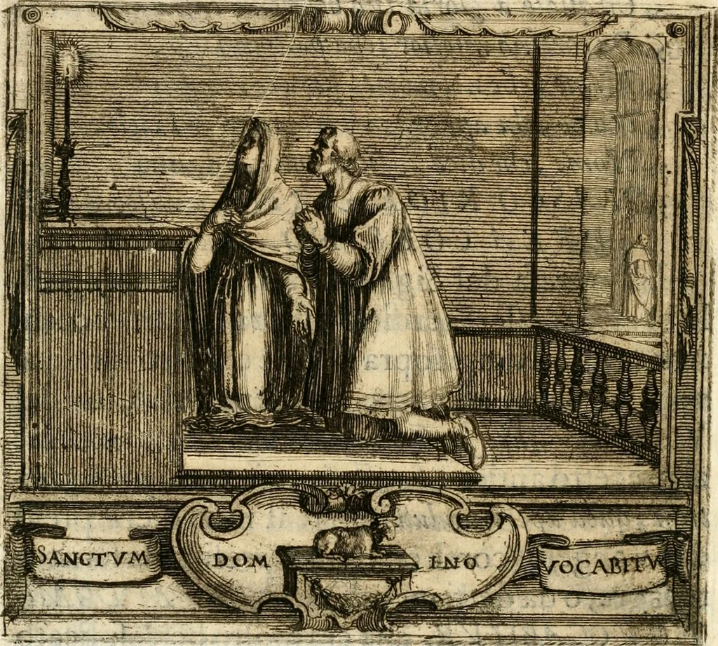 An illustration from Descrizion delle feste fatte in Firenze per la canonizzazione di Sto. Andrea Corsini, 1632, leaf 29