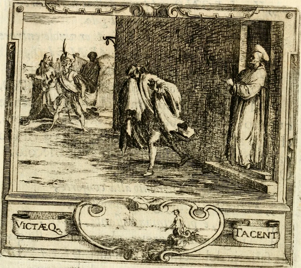 An illustration from Descrizion delle feste fatte in Firenze per la canonizzazione di Sto. Andrea Corsini, 1632, leaf 35