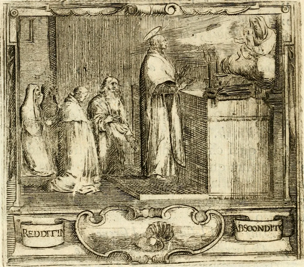 An illustration from Descrizion delle feste fatte in Firenze per la canonizzazione di Sto. Andrea Corsini, 1632, leaf 39