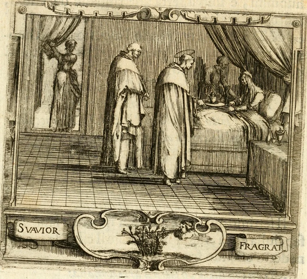 An illustration from Descrizion delle feste fatte in Firenze per la canonizzazione di Sto. Andrea Corsini, 1632, leaf 41