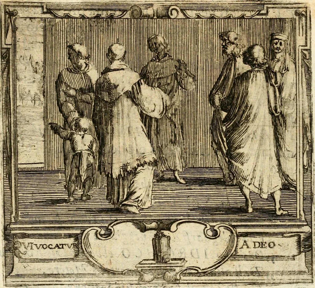 An illustration from Descrizion delle feste fatte in Firenze per la canonizzazione di Sto. Andrea Corsini, 1632, leaf 47