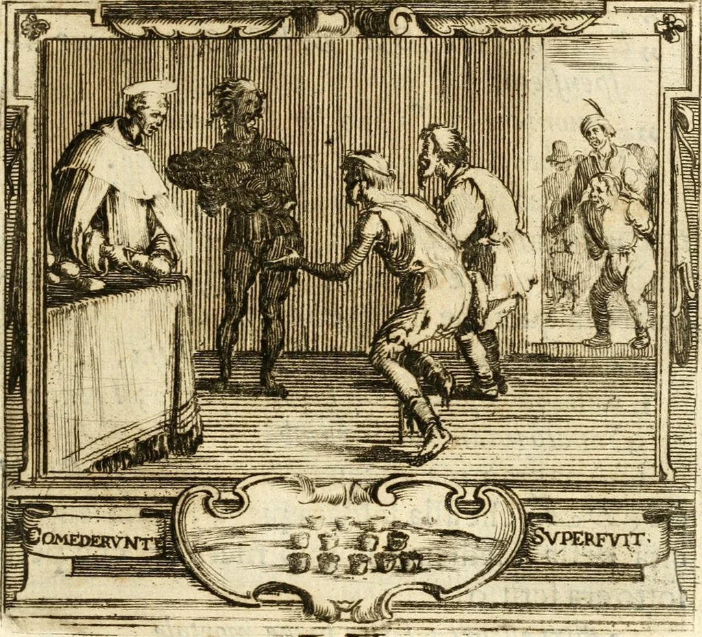An illustration from Descrizion delle feste fatte in Firenze per la canonizzazione di Sto. Andrea Corsini, 1632, leaf 52