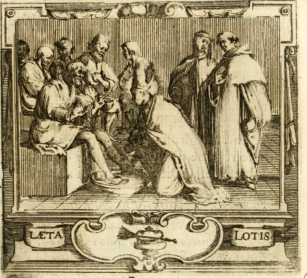 An illustration from Descrizion delle feste fatte in Firenze per la canonizzazione di Sto. Andrea Corsini, 1632, leaf 54