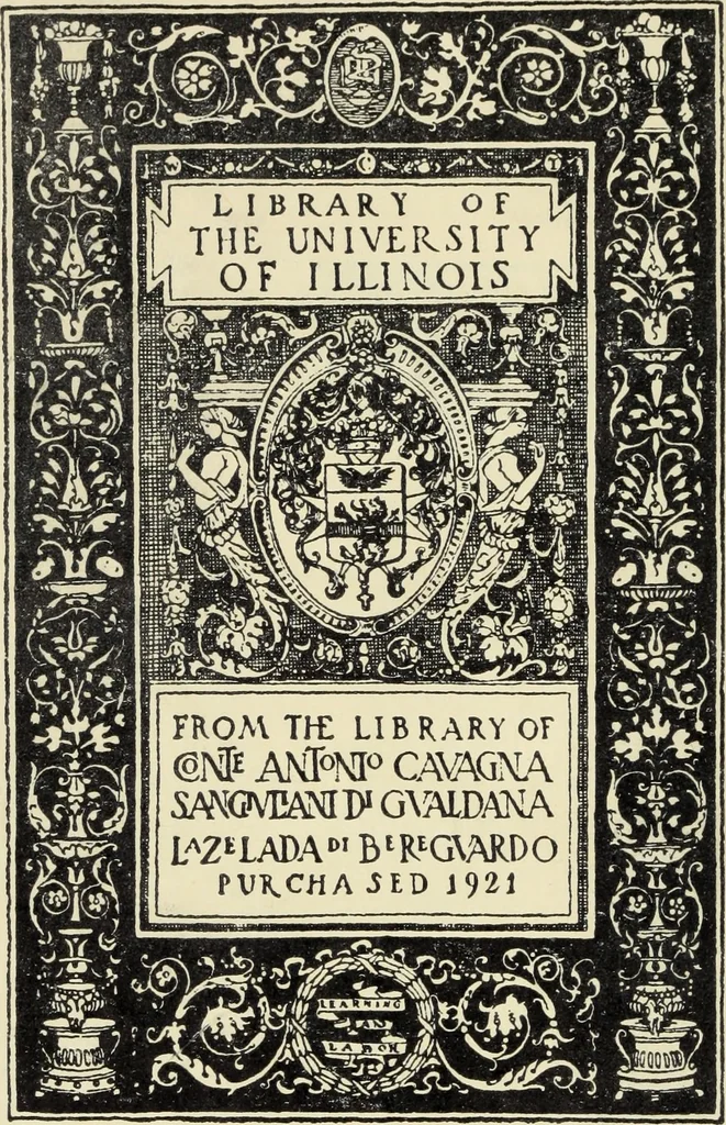An illustration from Descrizione della celebre Certosa presso Pavia, 1823, leaf 1