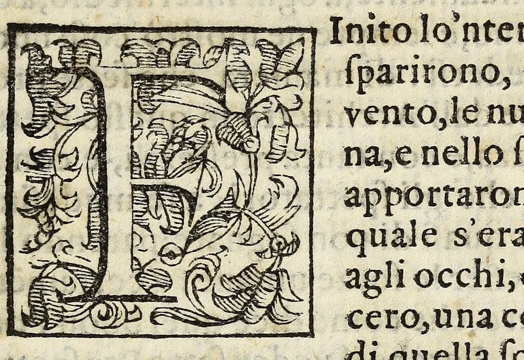 An illustration from Descrizione dellapparato, e degl'intermedi : fatti per la commedia rappresentata in Firenze : nelle nozze de' serenissimi Don Ferdinando Medici, e Madama Cristina di Loreno, gran duchi di Toscana, 1589, leaf 43