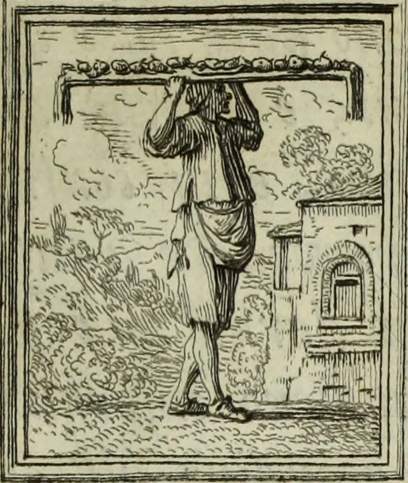 An illustration from Descrizione della regia villa, fontane, e fabbriche di Pratolino, 1742, leaf 6
