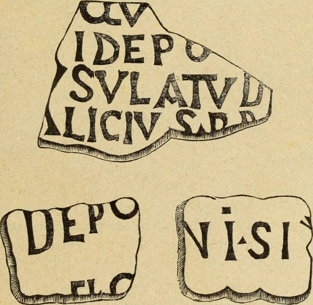 An illustration from Descrizione delle chiese di Narni e suoi dintorni le più importanti rispetto all'antichità e alle belle arti, 1898, leaf 233