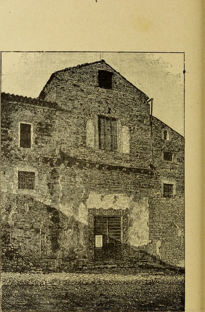 An illustration from Descrizione delle chiese di Narni e suoi dintorni le più importanti rispetto all'antichità e alle belle arti, 1898, leaf 270