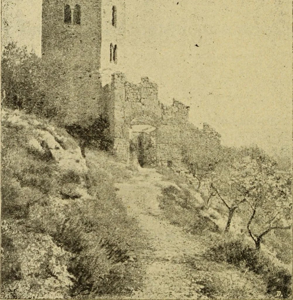 An illustration from Descrizione delle chiese di Narni e suoi dintorni le più importanti rispetto all'antichità e alle belle arti, 1898, leaf 406