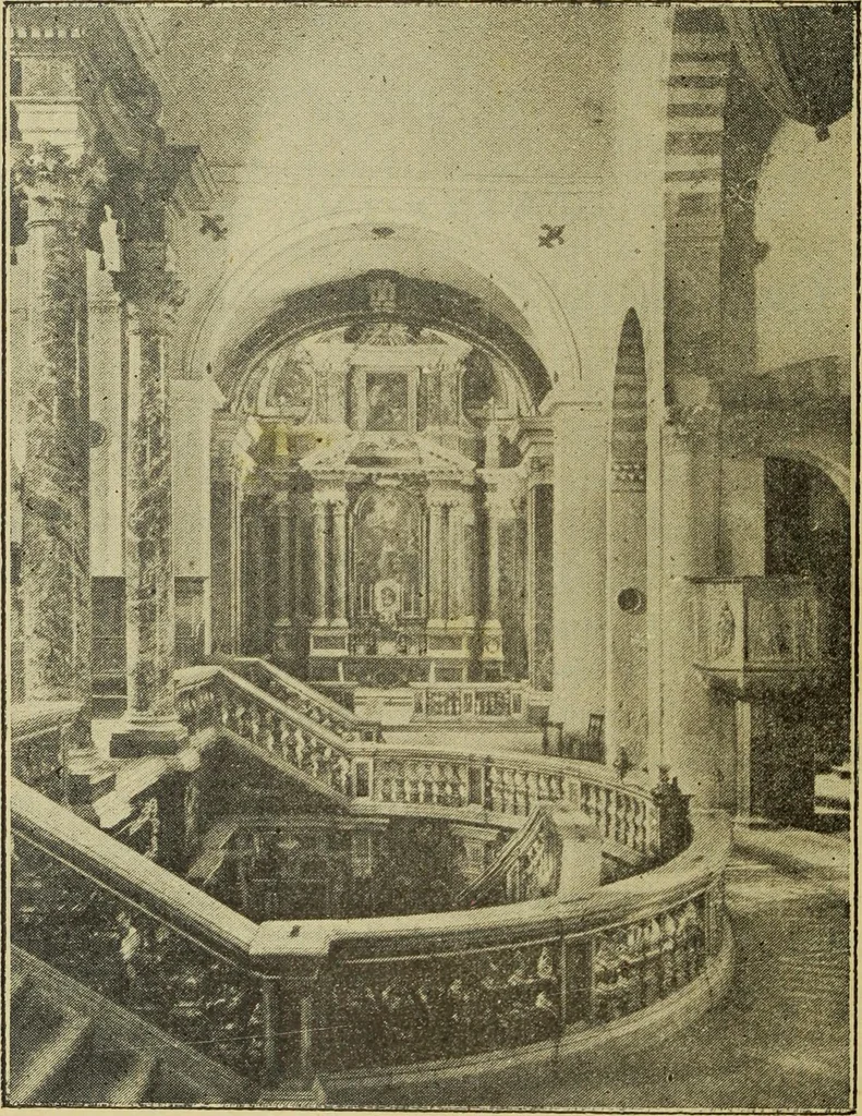 An illustration from Descrizione delle chiese di Narni e suoi dintorni le più importanti rispetto all'antichità e alle belle arti, 1898, leaf 44