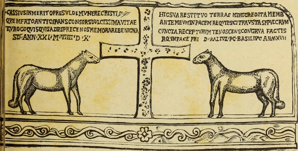 An illustration from Descrizione delle chiese di Narni e suoi dintorni le più importanti rispetto all'antichità e alle belle arti, 1898, leaf 55