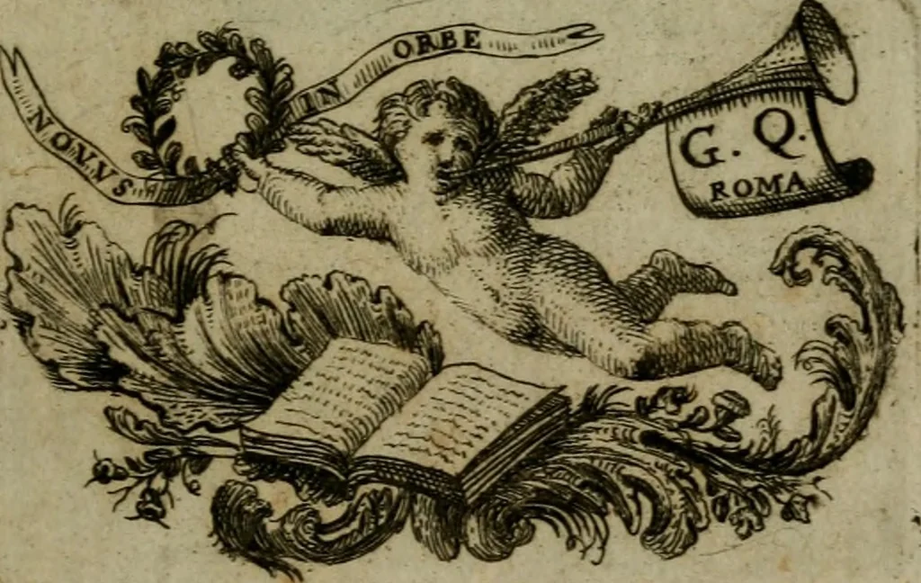 An illustration from Descrizione delle statue, bassirilievi, busti, altri antichi monumenti, e quadri de più celebri pennelli, che si custodiscono ne palazzi di Campidoglio, 1775, leaf 6
